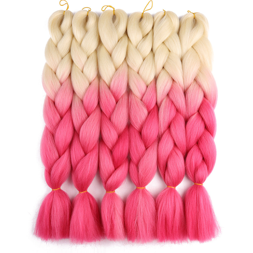 Pelucas, Trenzas, Piezas de Cabello Sintético