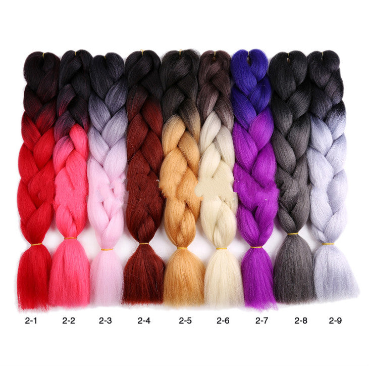 Pelucas, Trenzas, Piezas de Cabello Sintético